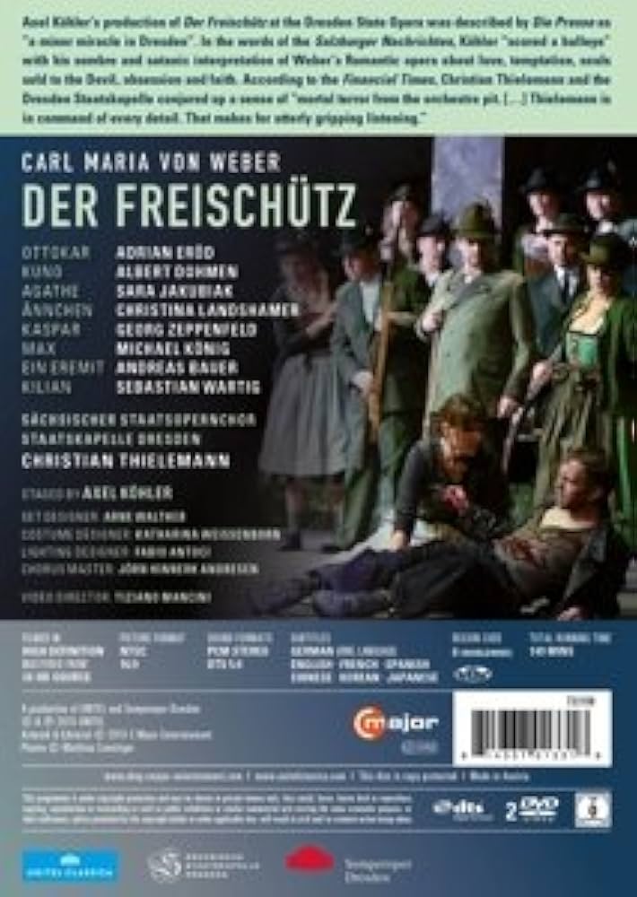 その他 Der Freischutz [DVD] w17b8b5 Amazon.com: Der Freischutz : C Major: Movies & TV